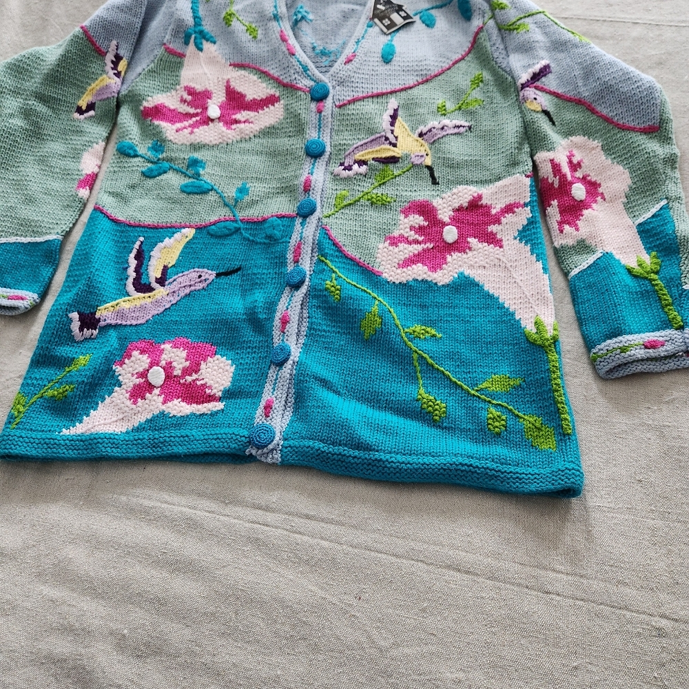 Women's  handwriting sweater